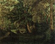 Eugene Delacroix, George Sand-s Garden at Nohant